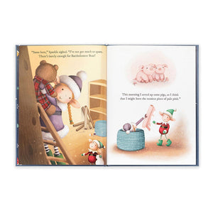 Jellycat Eldo Elf and the Patchwork Bashful Bunny Book BK4ELD