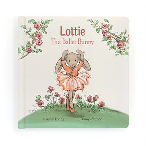 Jellycat Lottie The Ballet Bunny Book BK4LOTBB