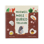 Jellycat Muswell Mole and the Buried Treasure Book -