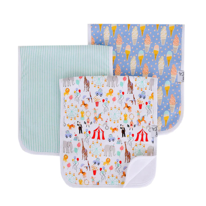 Copper Pearl Bailey Premium Burp Cloth