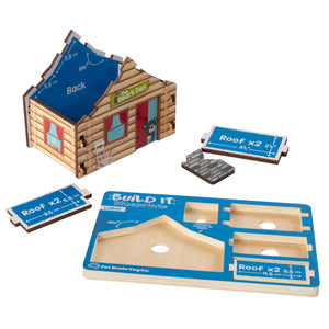 Fat Brain Cabin Build It Blueprints