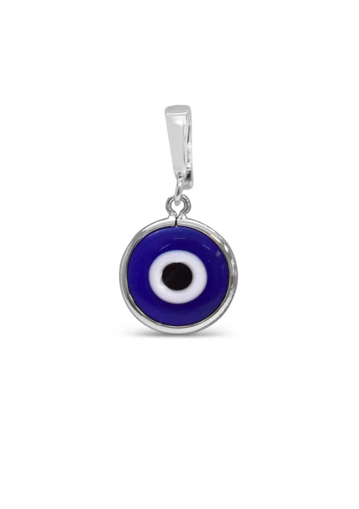 Charm Era Silver Round Eye Charm CE-107-S