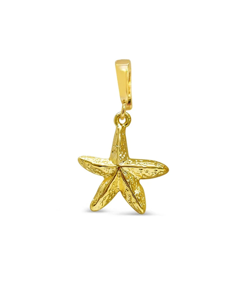Charm Era Gold Rugged Starfish Charm CE-126-G
