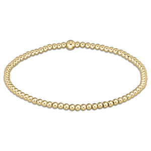 Enewton Classic Gold Bead Bracelet-2.5mm BCLG25