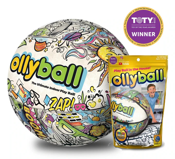 OllyBall- The Ball That Can Be Played In The HOUSE!