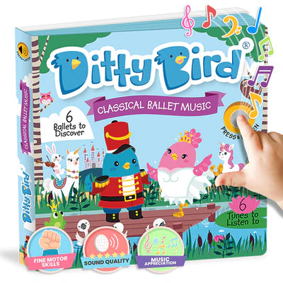 Ditty Bird Classical Ballet Music Interactive Book