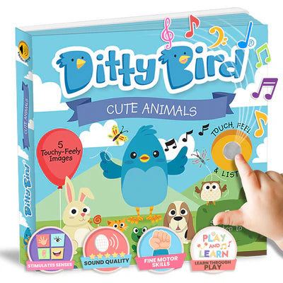 Ditty Bird Cute Animals Interactive Book