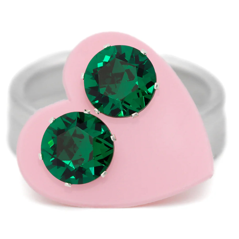 JoJo Loves You Emerald Earrings