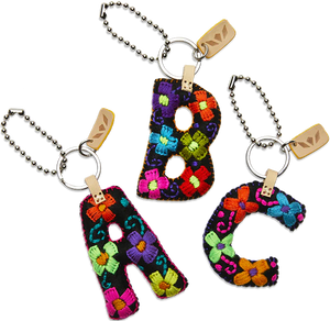 Consuela Black Felt Alphabet Charms