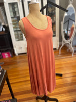 Mittoshop Bamboo Rust Tank Dress