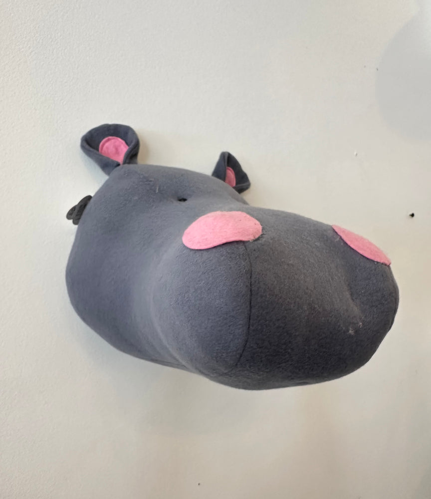 Baby Cakes Hippo Head Wall Decor