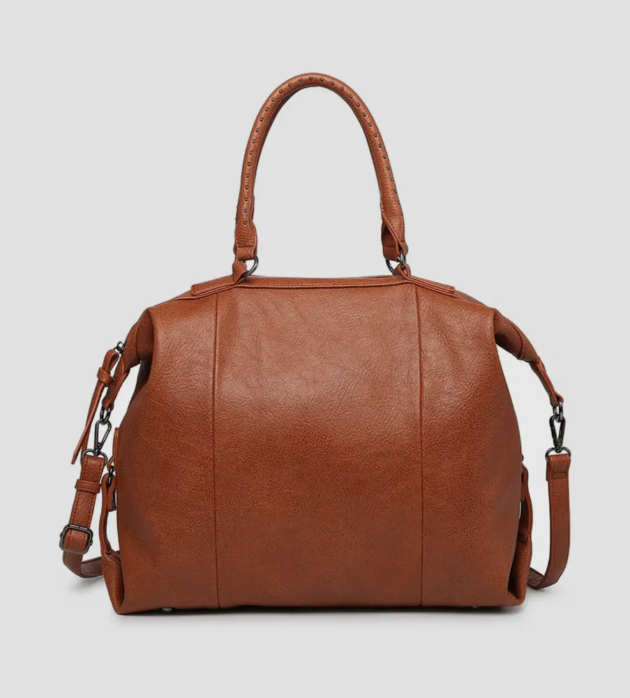 Jen & Co Brown Indy Tote M2176-BR