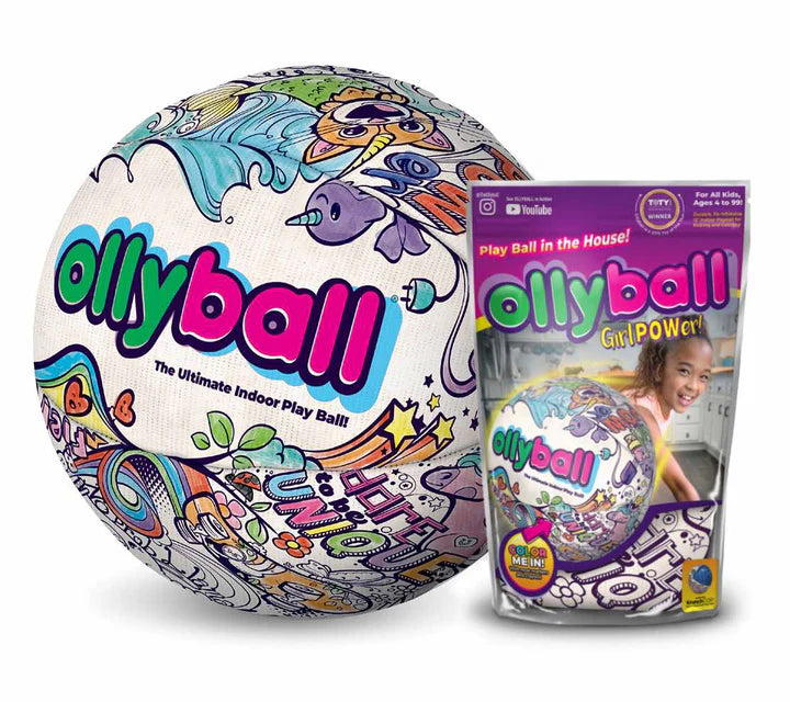 OllyBall- The Ball That Can Be Played In The HOUSE!