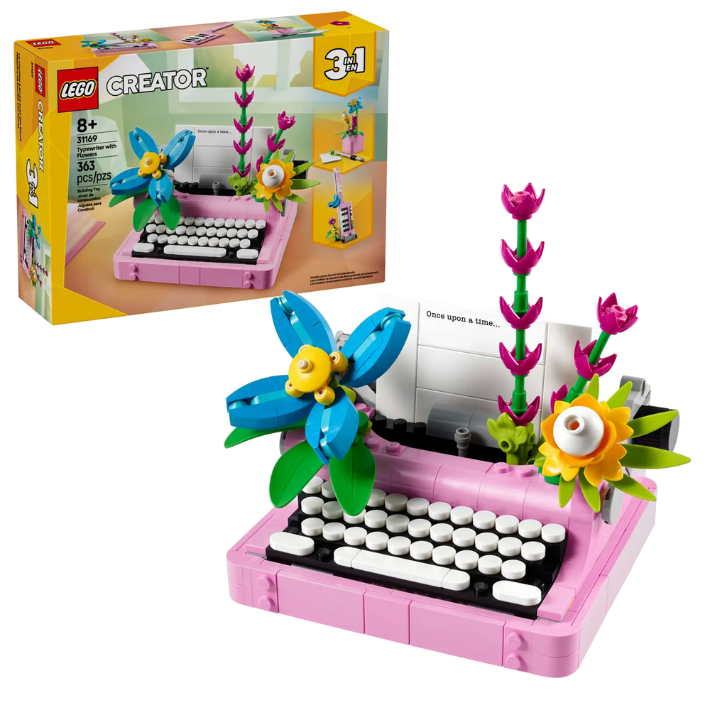 LEGO Creator 3in1 Typewriter with Flowers 31169