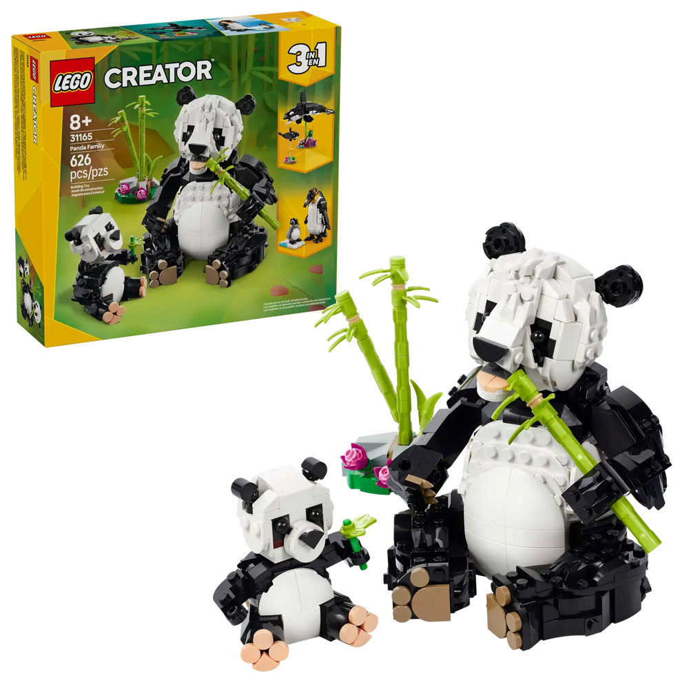LEGO Creator 3in1 Wild Animals: Panda Family 31165