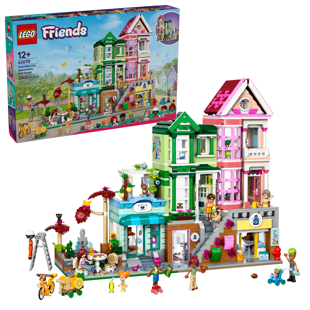 LEGO Friends Heartlake City Apartments and Stores 42670