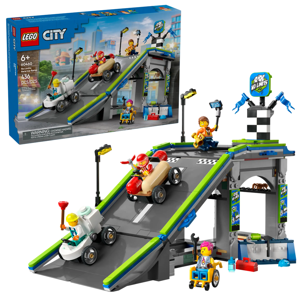 LEGO City No Limits: Race Car Ramp Track 60460