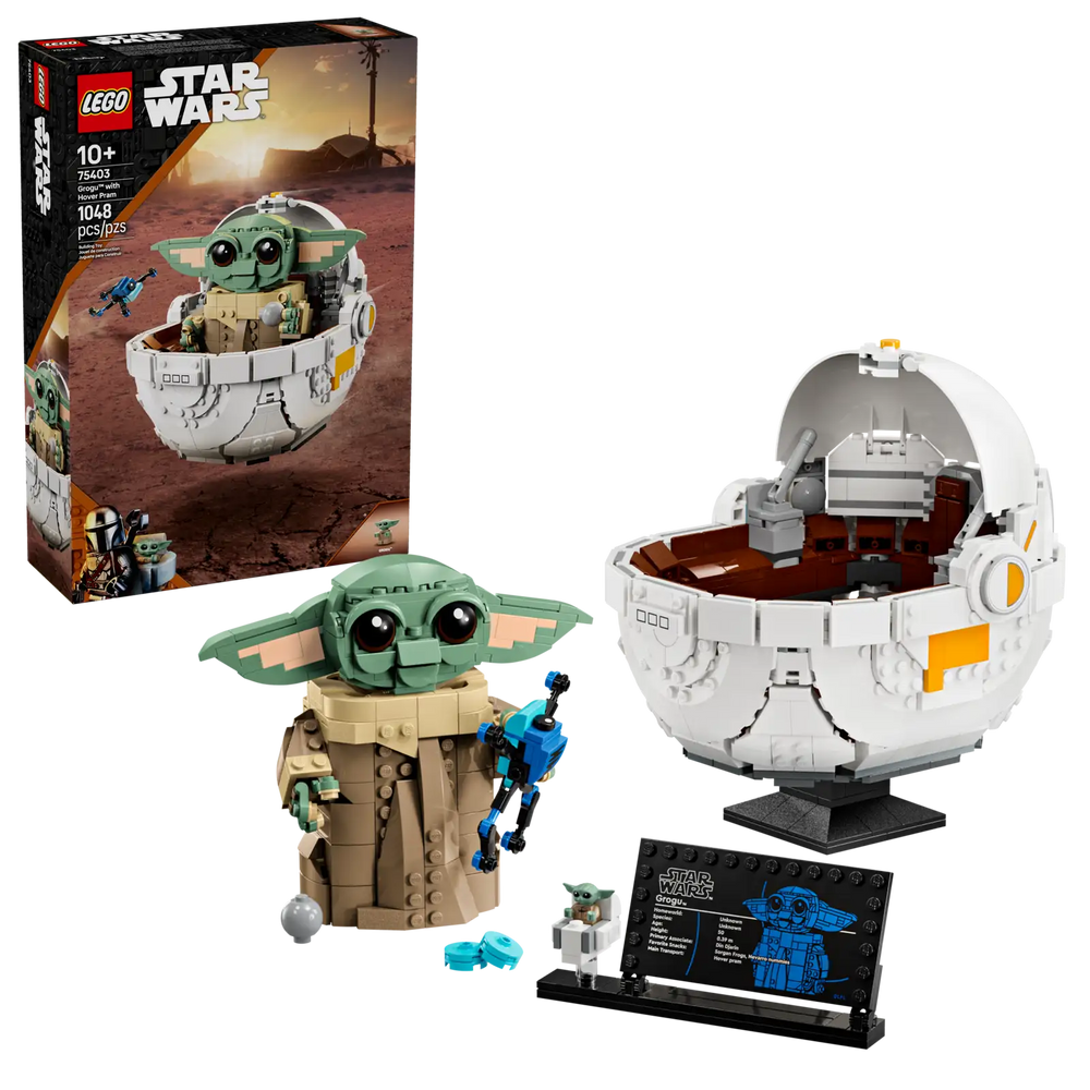 LEGO Star Wars Grogu with Hover Pram 75403
