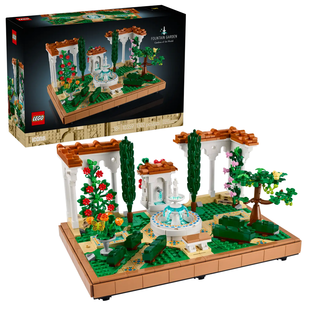 LEGO Icons Fountain Garden 10359