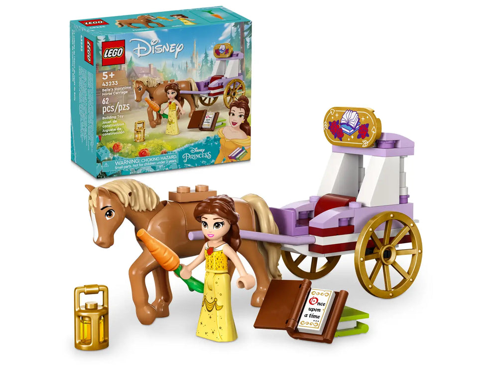 LEGO Disney Belle’s Storytime Horse Carriage 43233