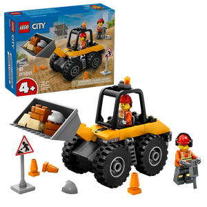 LEGO City Yellow Construction Wheel Loader 60450