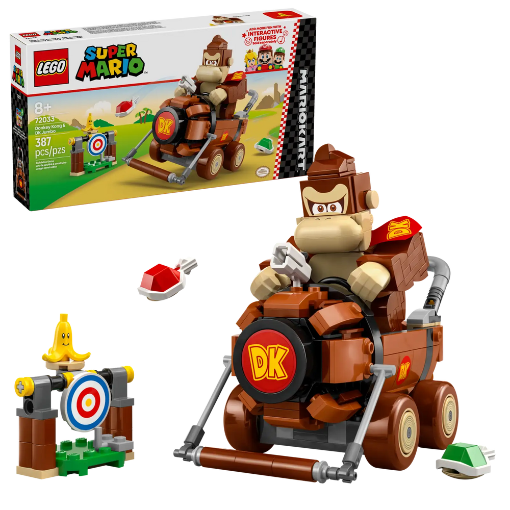LEGO Super Mario: Mario Kart- Donkey Kong & DK Jumbo 72033