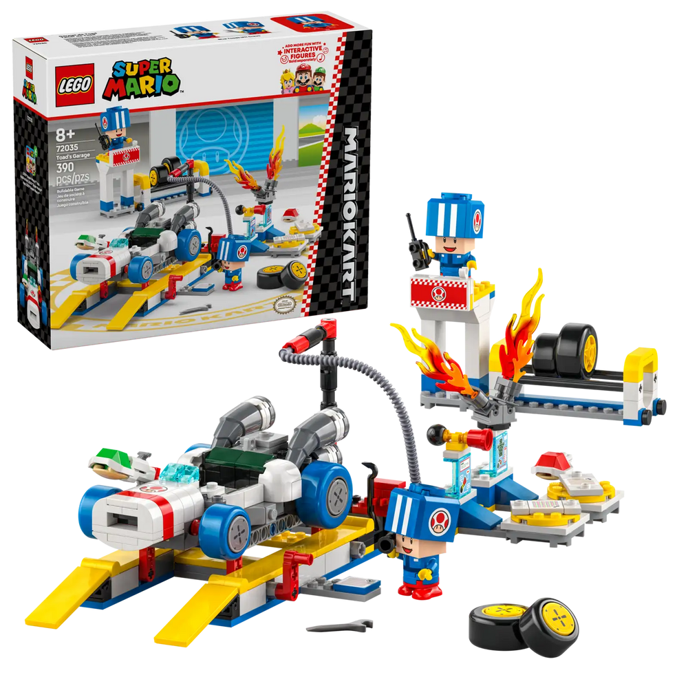 LEGO Super Mario: Mario Kart- Toad’s Garage 72035