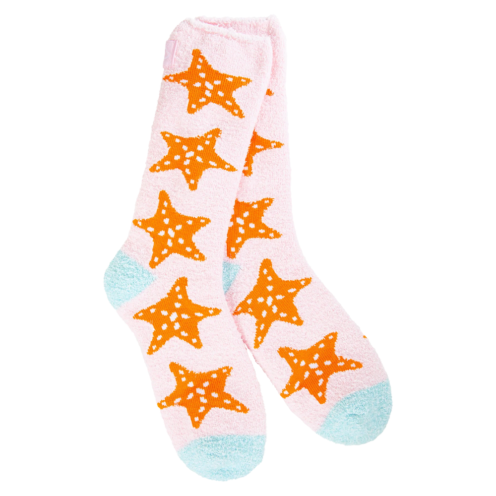 World's Softest Socks Cozy Collection Starfish 75491
