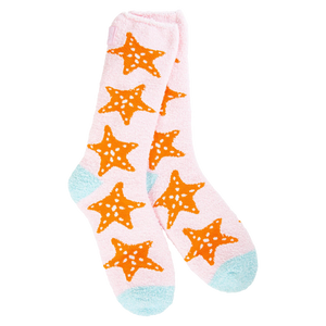 World's Softest Socks Cozy Collection Starfish 75491