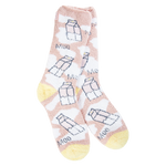 World's Softest Socks Cozy Collection Moo Milk 75489