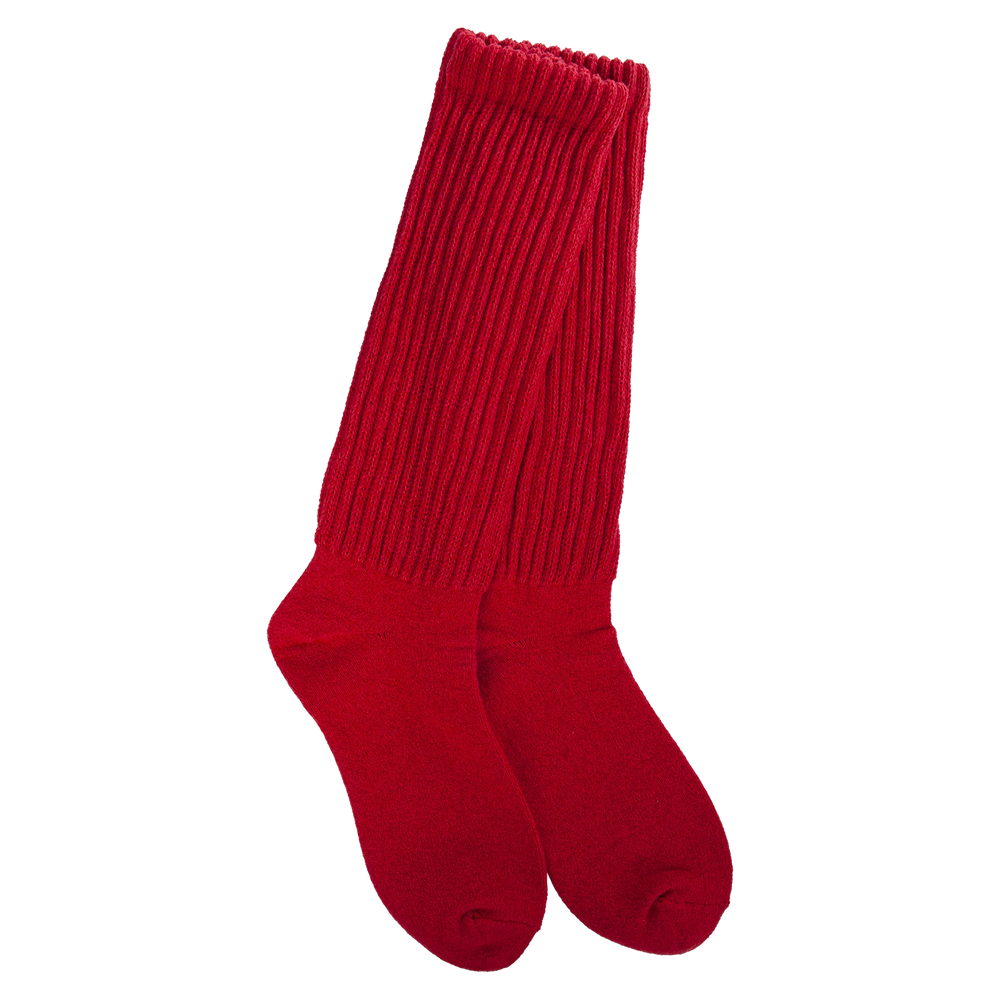 World's Softest Socks Weekend Collection Red 75130