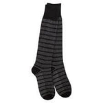 World's Softest Socks Weekend Collection Black Multi Knee Socks 74419