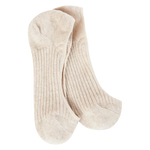 World's Softest Socks Weekend Collection Liner Footie Beige 75497
