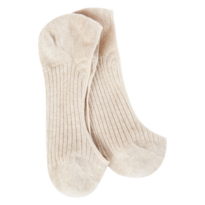 World's Softest Socks Weekend Collection Liner Footie Beige 75497