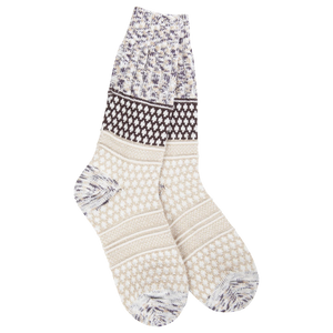 World's Softest Socks Weekend Collection Cookie Dough Multi 75640