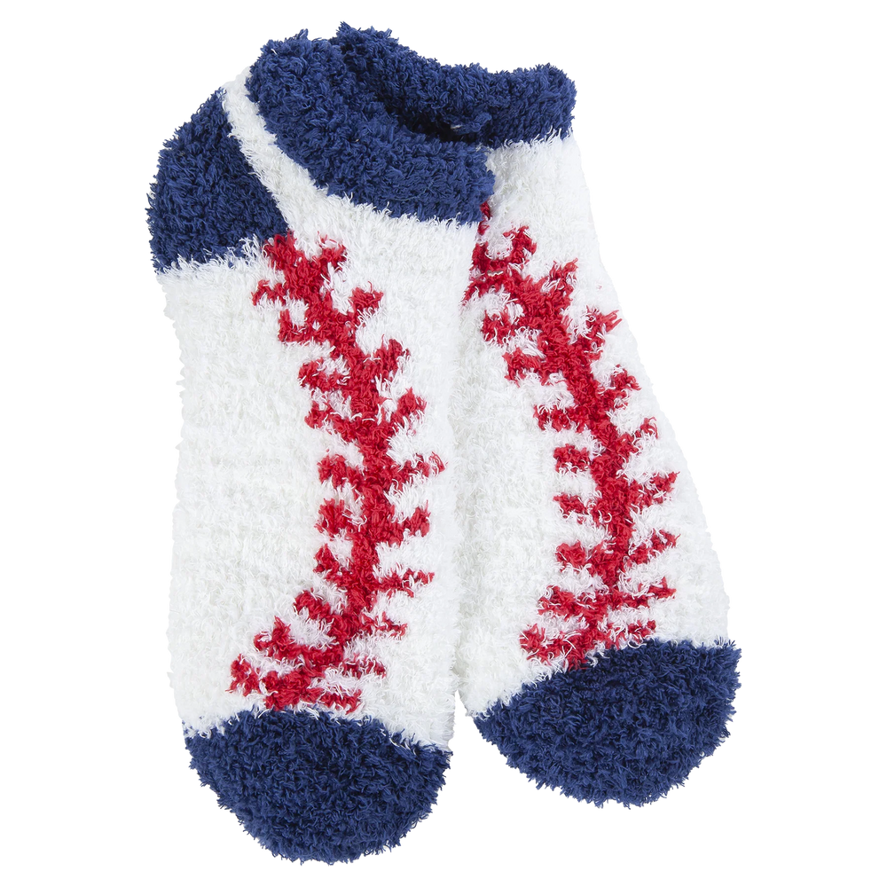 World's Softest Socks Cozy Collection Low Ankle Baseball 75631