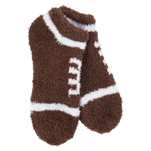 World's Softest Socks Cozy Collection Low Ankle Football 75630
