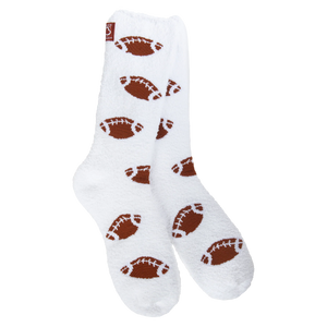 World's Softest Socks Cozy Collection Football 75964