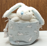 Mud Pie My First Easter Basket Set Blue 10130024
