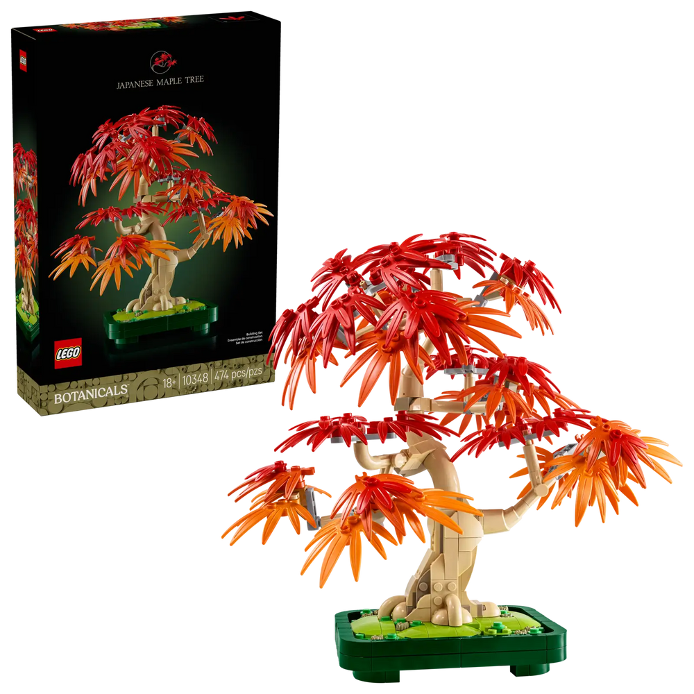 LEGO Botanical Collection Japanese Red Maple Bonsai Tree 10348