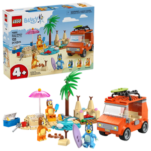 LEGO Bluey: Bluey’s Beach & Family Car Trip 11202