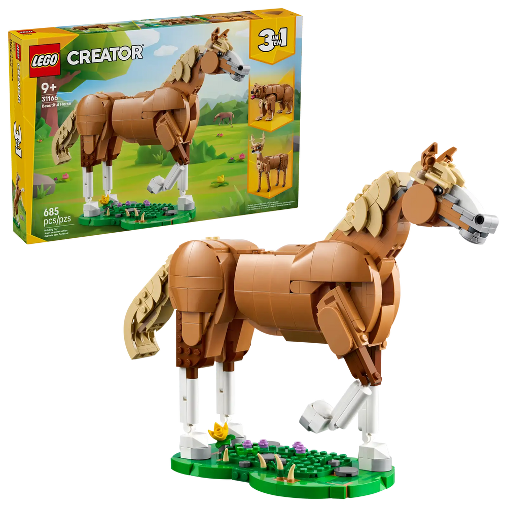 LEGO Creator 3in1 Beautiful Horse 31166