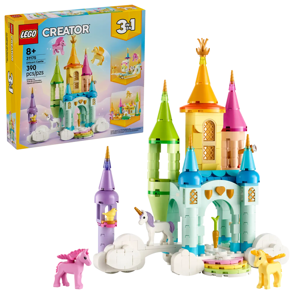 LEGO Creator 3in1 Unicorn Castle 31175