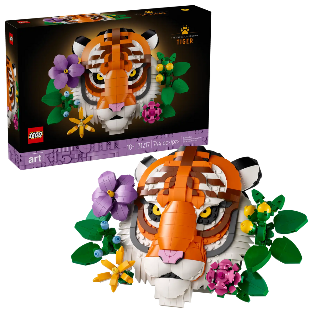 LEGO Art The Fauna Collection: Tiger 31217