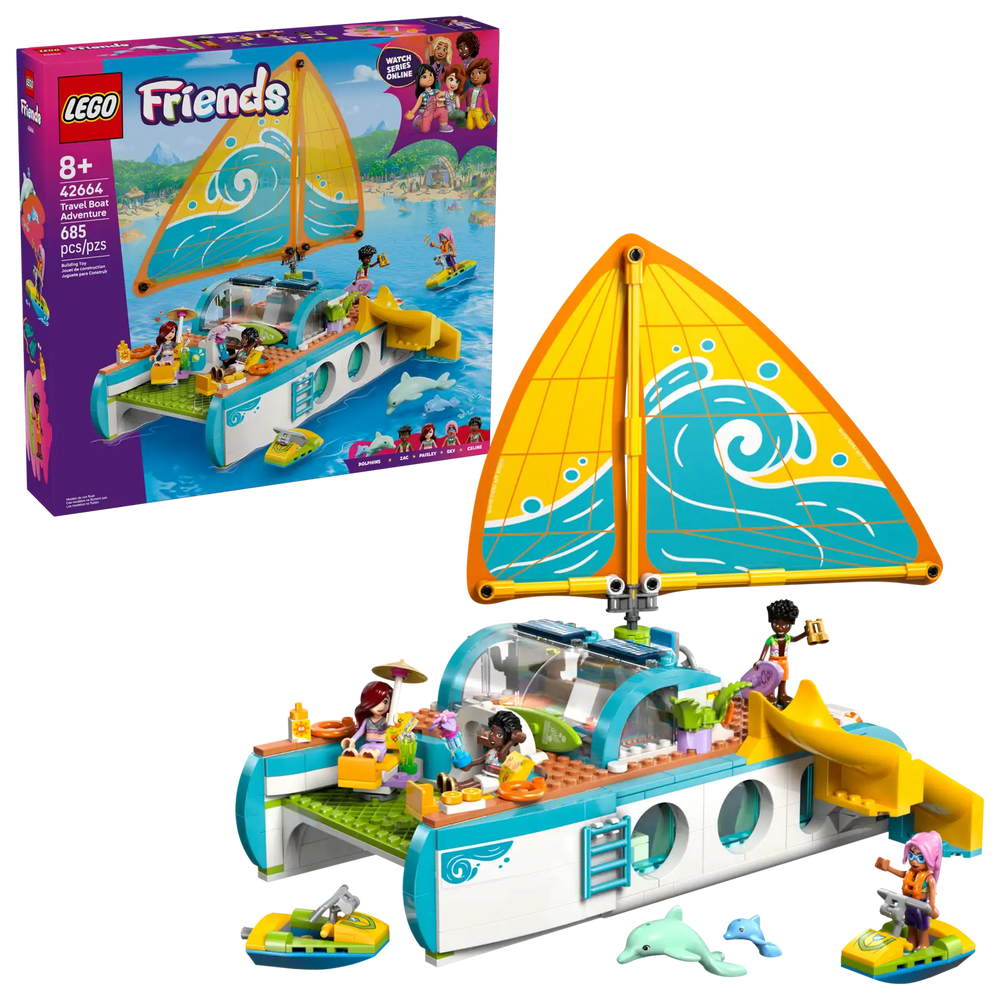 LEGO Friends Travel Boat Adventure 42664