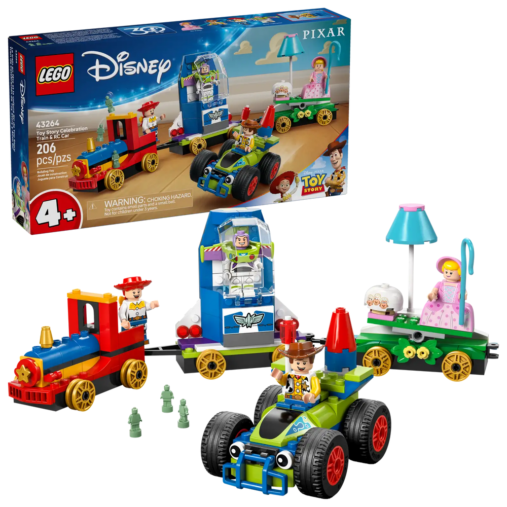 LEGO Disney Toy Story Celebration Train & RC Car 43264