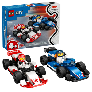 LEGO City F1 Williams Racing & Haas F1 Race Cars 60464