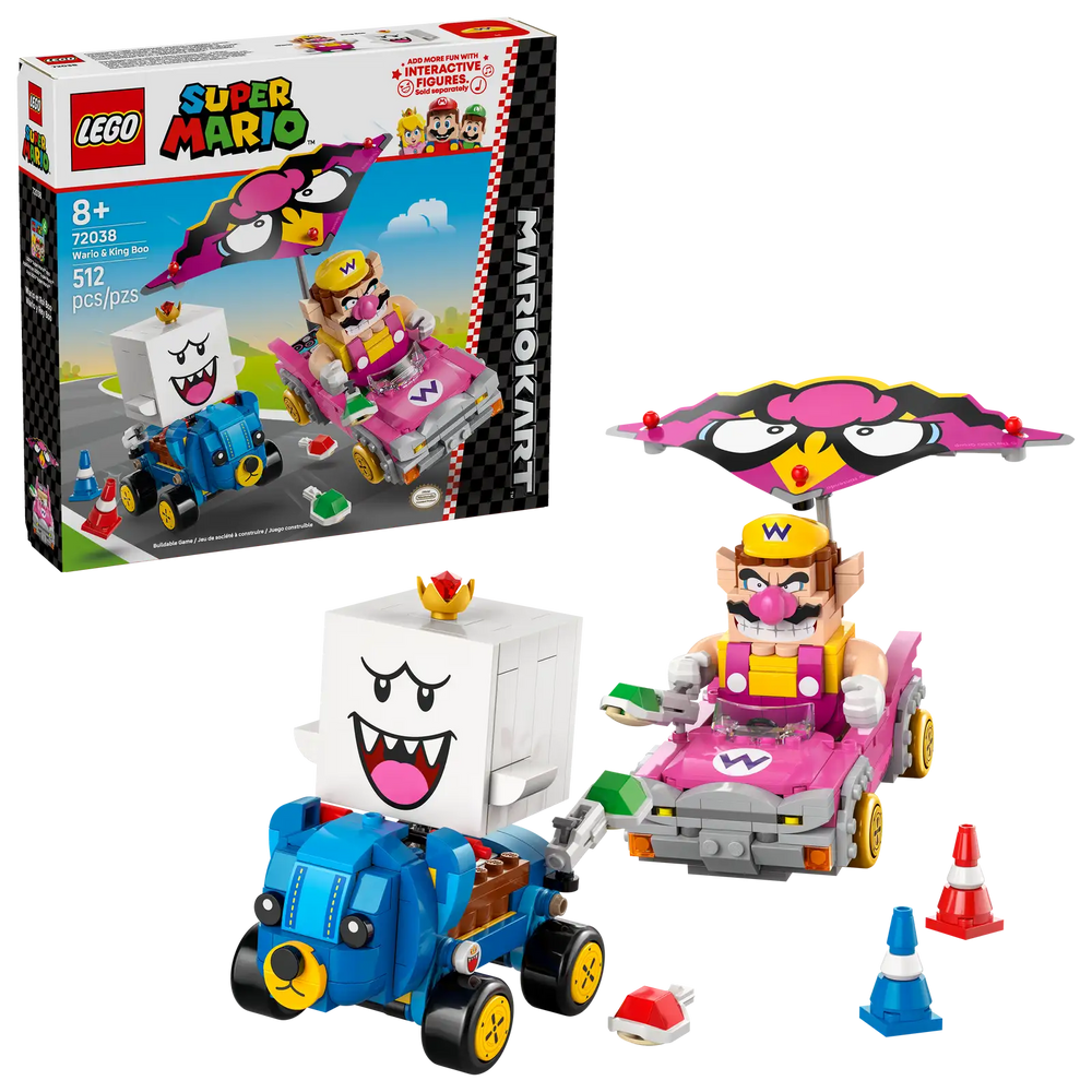 LEGO Super Mario: Mario Kart- Wario & King Boo 72038