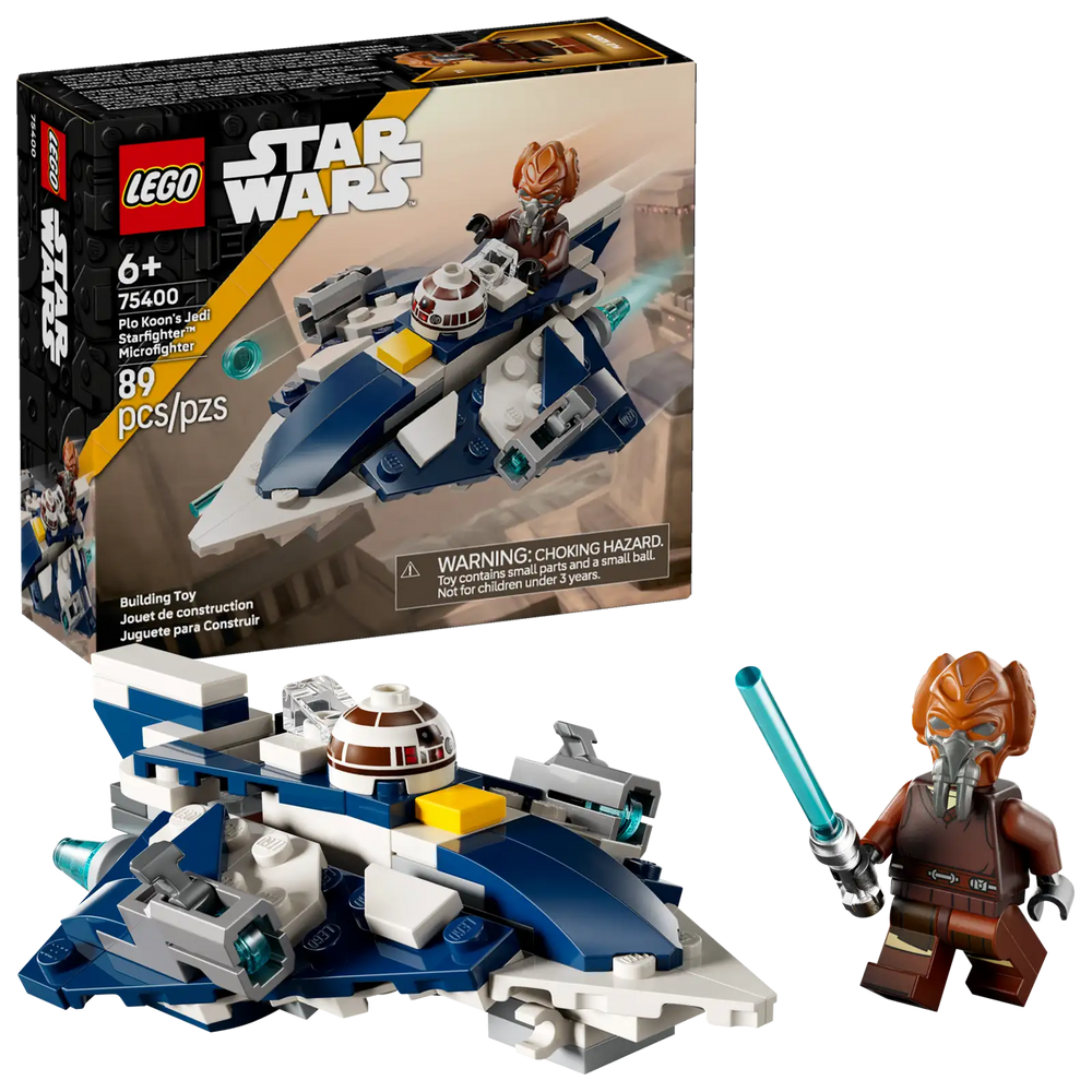 LEGO Star Wars Plo Koon’s Jedi Starfighter Microfighter 75400