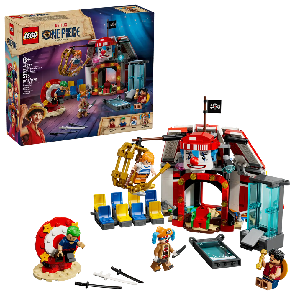 LEGO One Piece Buggy the Clown’s Circus Tent 75637